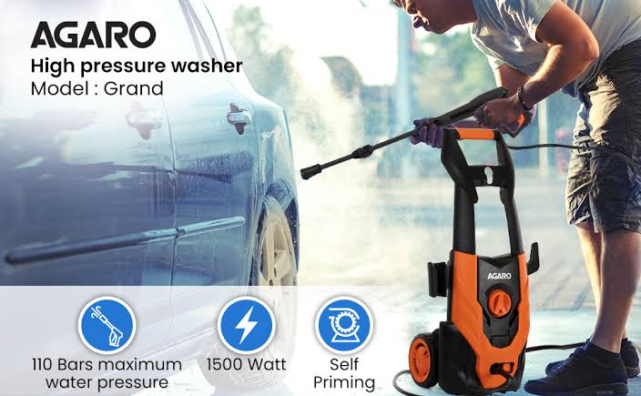 9 Best Pressure Washer for Car 2024 in India, AGARO Grand high pressure washer