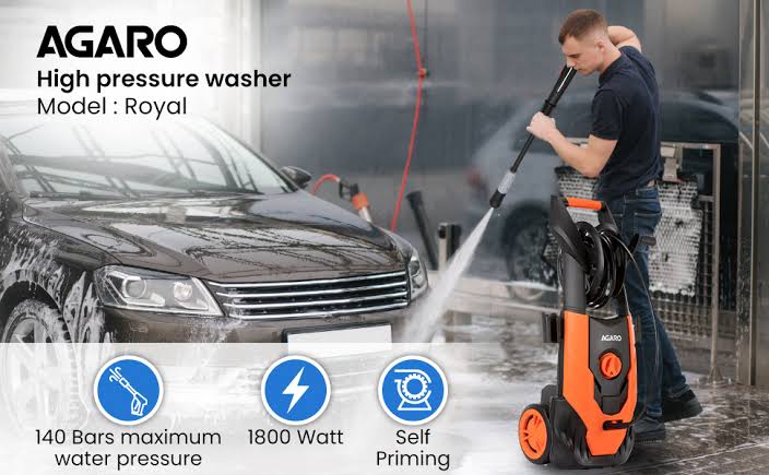 AGARO Royel pressure washer, 9 Best Pressure Washer for Car 2024 in India