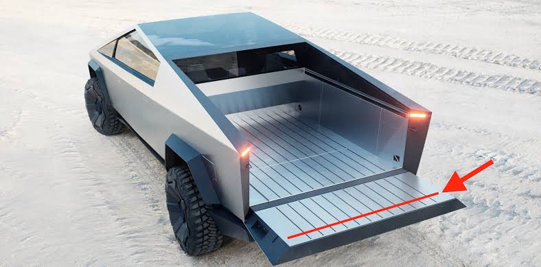 Tesla Cybertruck 2024: Secured Bed