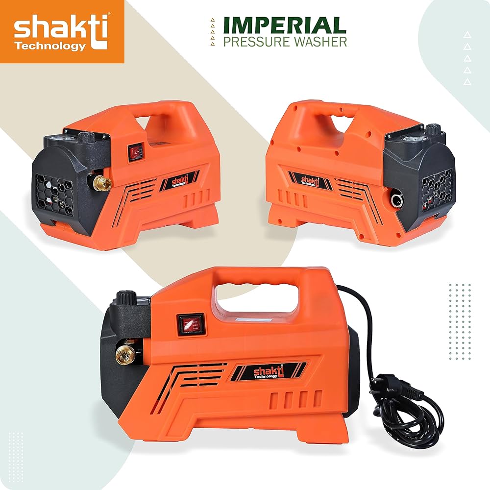 Shakti Technology Imperial High Pressure Car Washer 2200 Watts, 9 Best Pressure Washer for Car 2024 in India