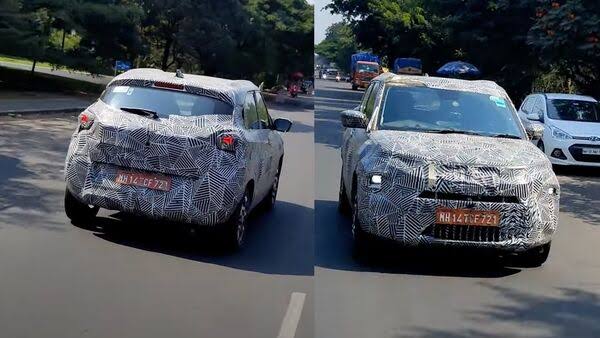 Tata Punch EV spy shots