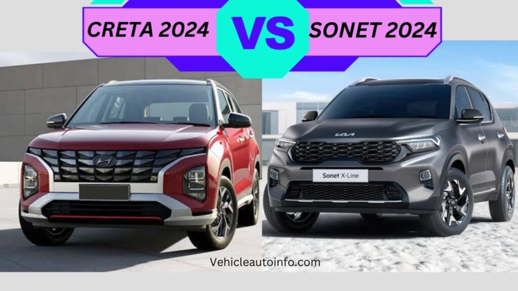 Hyundai Creta 2024 vs Kia Sonet 2024: Buy the Best - Expert Reviews