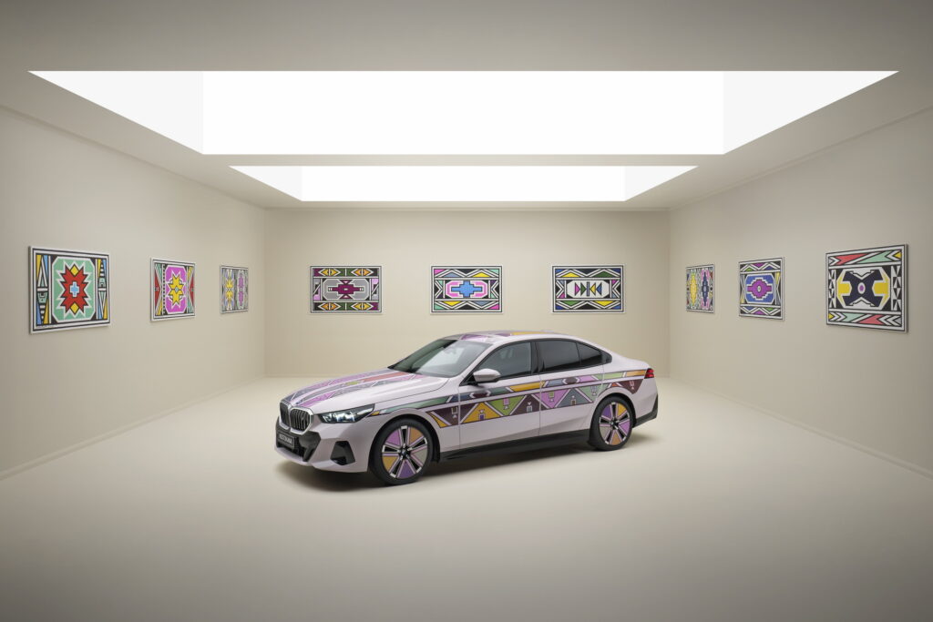 The BMW i5 Art Car