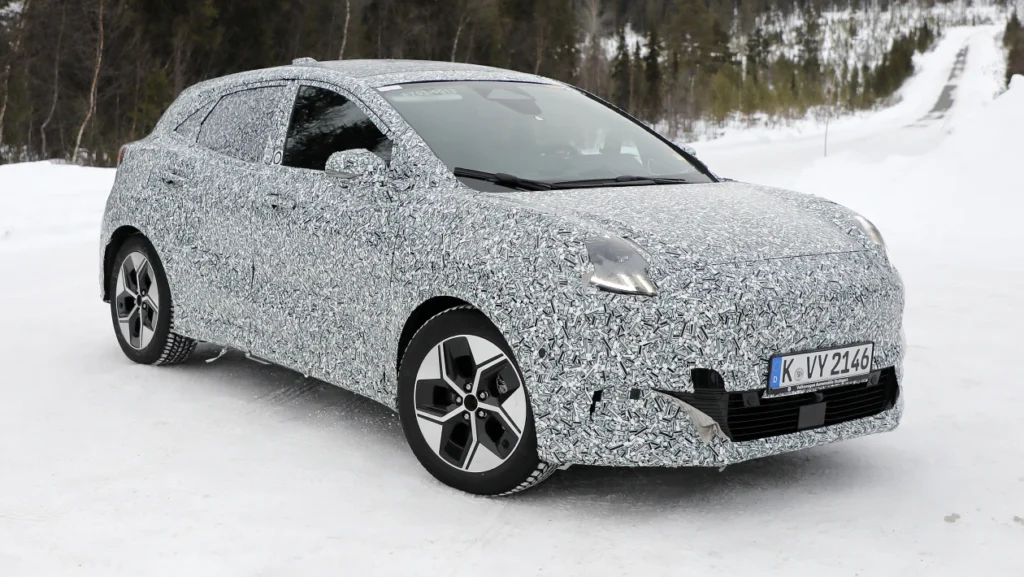 Ford Electric Puma Gen-E: Spy Shots, Price and Features of Ford Small SUV