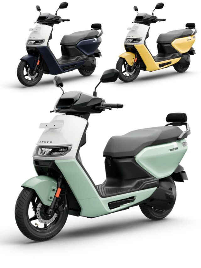 New Ather Rizta Scooter Price, Range, Variants and Colour