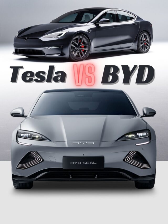 Tesla Vs BYD Sales Comparison Q1 2024